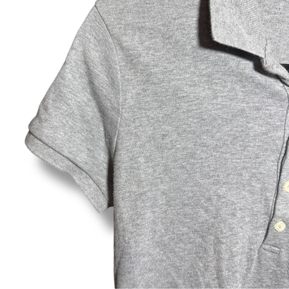 Ralph Lauren Heather Gray Classic Fit Polo Shirt Women’s Size Large - Picture 3 of 7